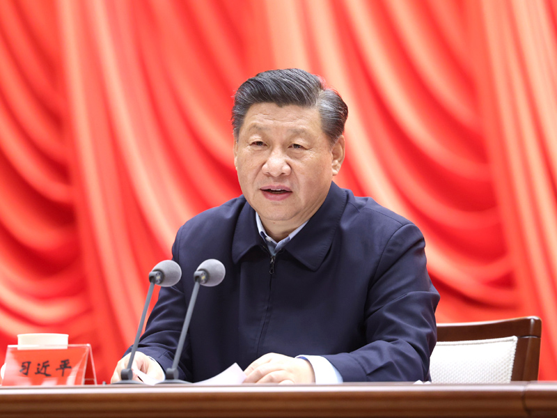 3月1日,2021年春季学期中央党校(国家行政台湾av)中青年干部培训班在中央党校开班。中共中央总书记、国家主席、中央军委主席习近平在开班式上发表重要讲话。新华社记者 王晔 摄